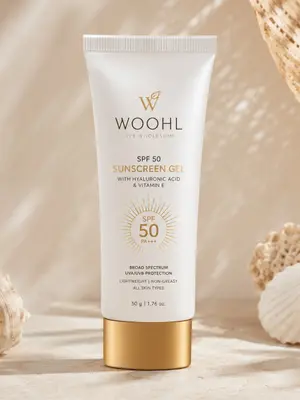 WOOHL SPF 50 Sunscreen Gel